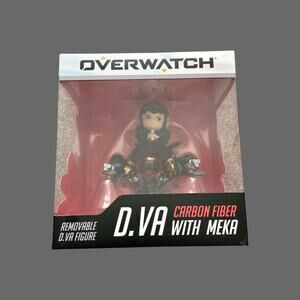 U.C.C. Distributing Overwatch D.VA Carbon Fiber with Meka Figurine NWT